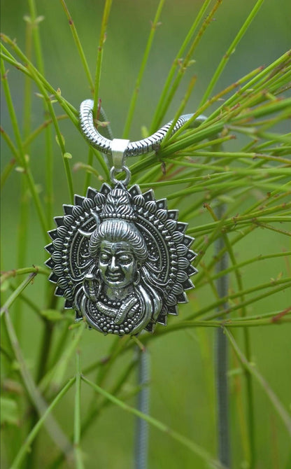 Lord Shiva Pendant with Snake Chain